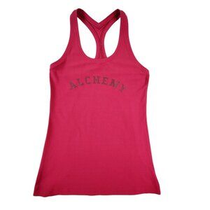 LULULEMON Cool Racerback Tank Top Womens‎ 4 Fuchsia Pink Luon Workout ALCHEMY